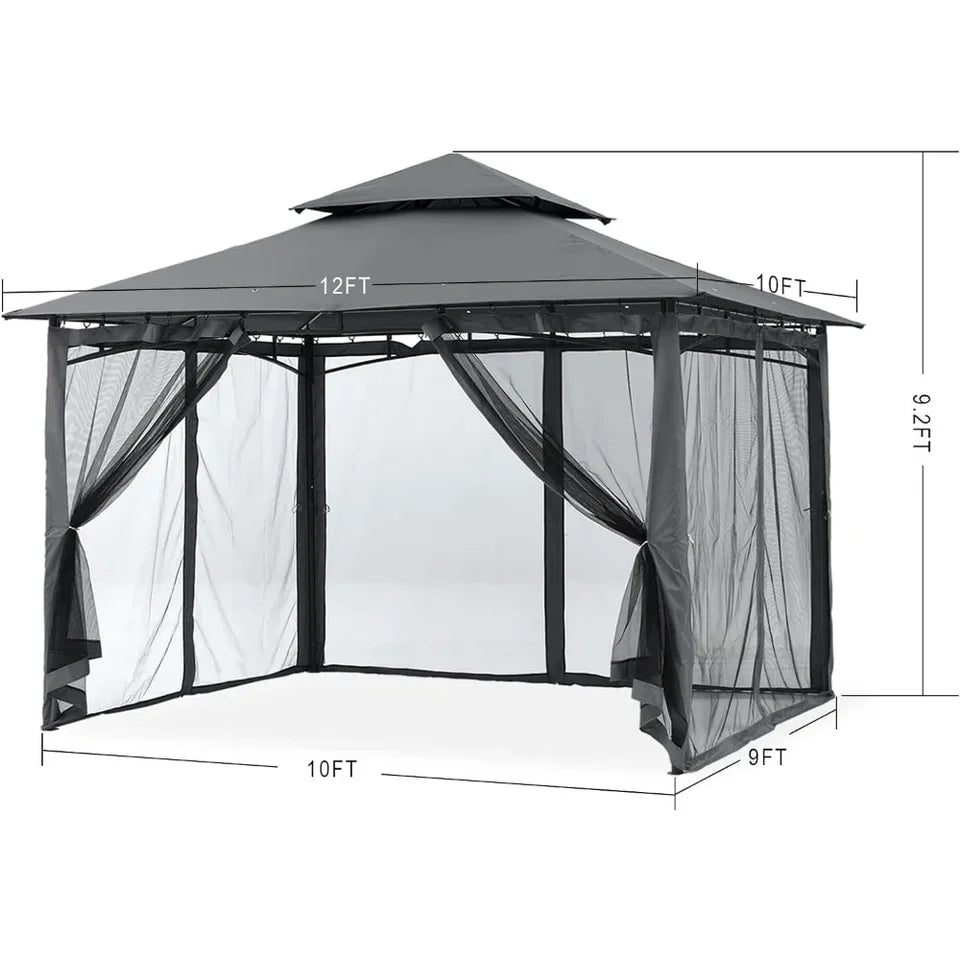 Netted Garden Gazebo