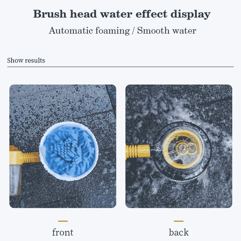 360° Car Wash Spin Brush