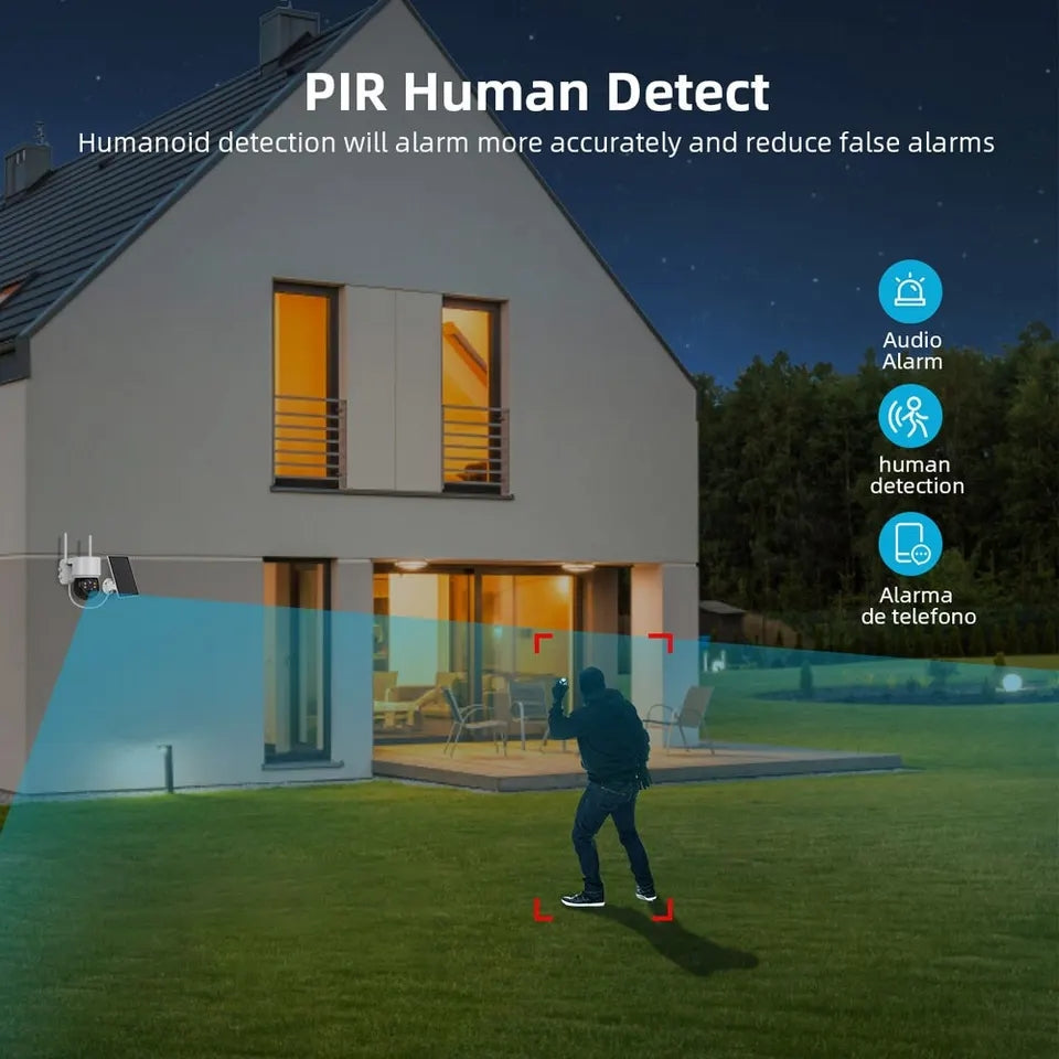 Solar Security Camera 4K