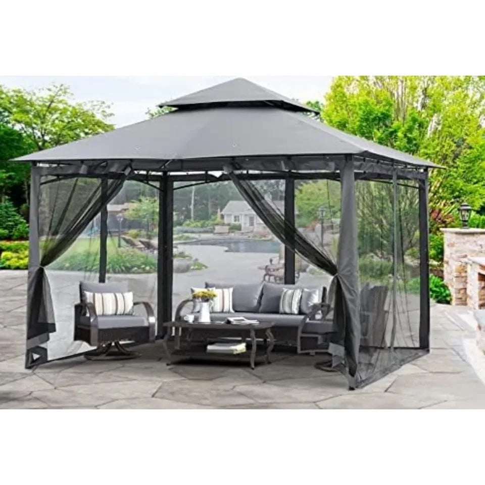 Netted Garden Gazebo