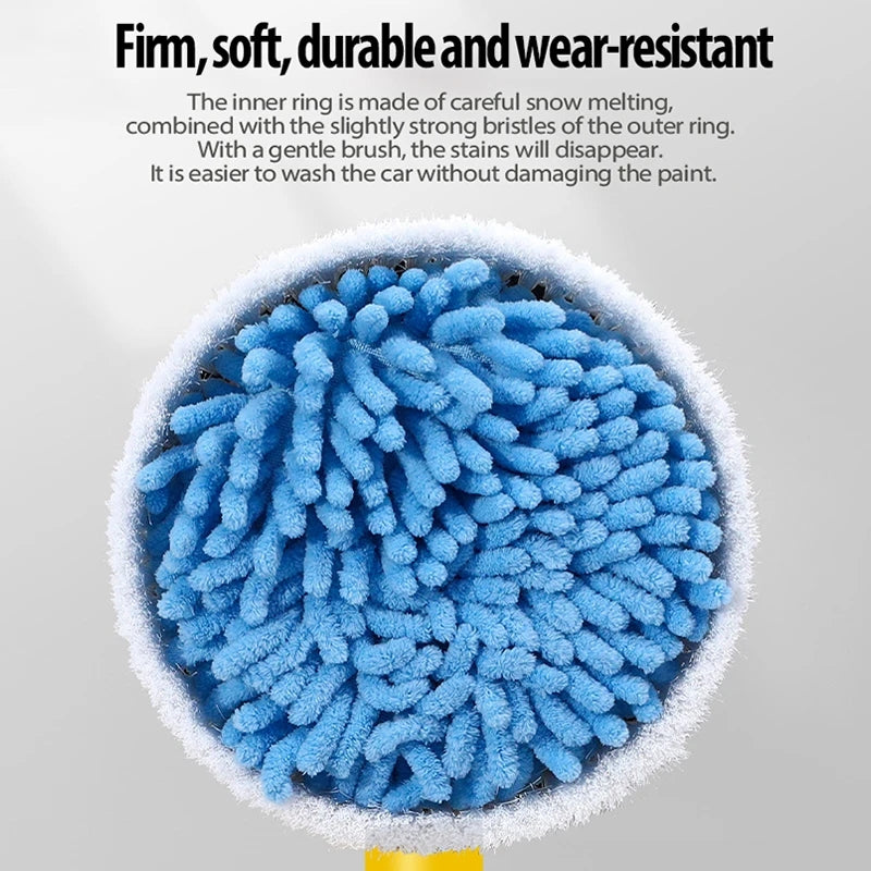 360° Car Wash Spin Brush