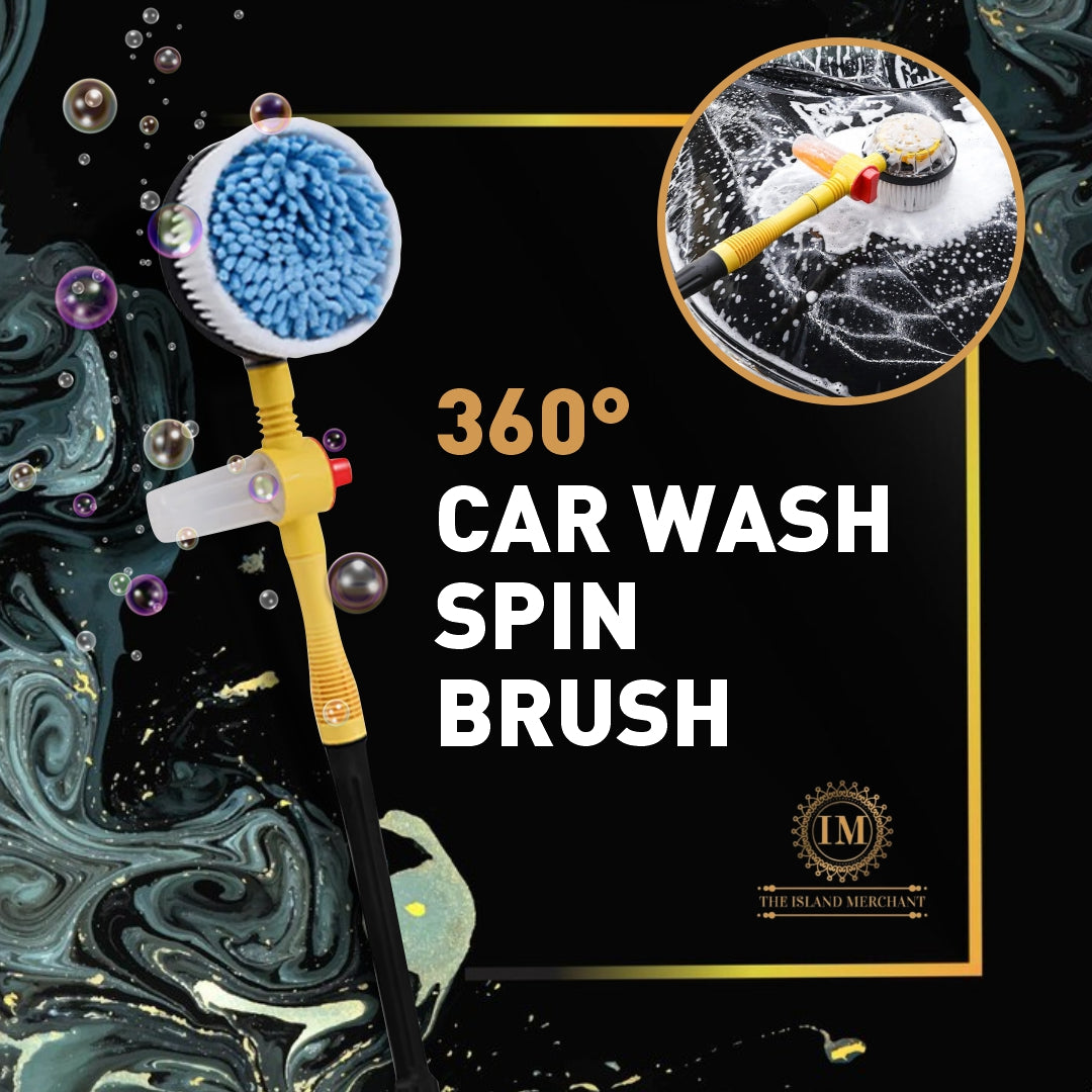 360° Car Wash Spin Brush