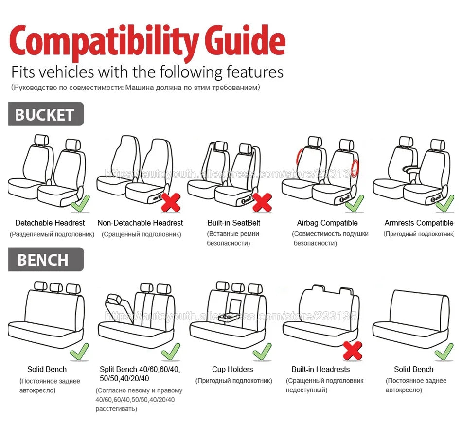 Body Grip Car Seats