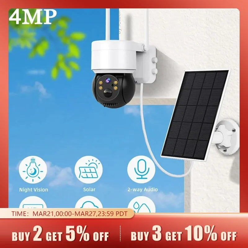 Solar Security Camera 4K