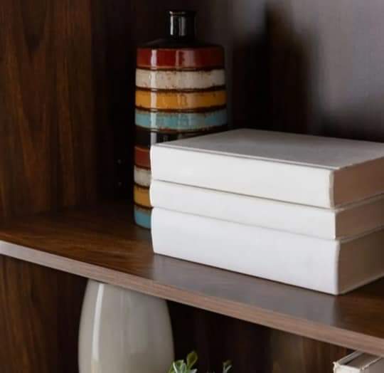 Wooden Book Self