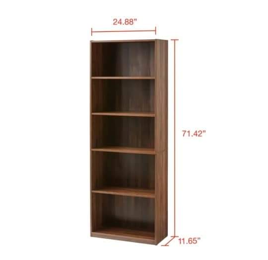 Wooden Book Self