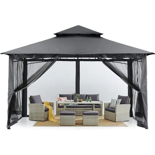 Netted Garden Gazebo